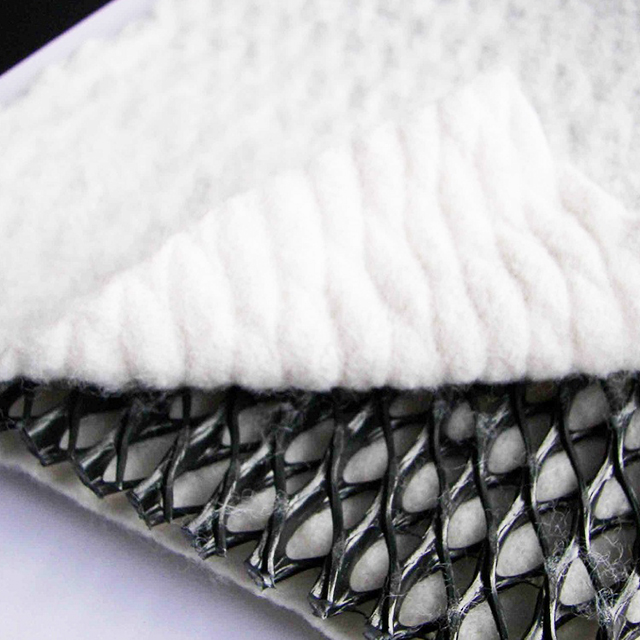 Double-Sides Coated Geotextile Composite Drainage Net for Drainage