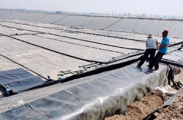 Principle of Geomembrane Geotextile Composites