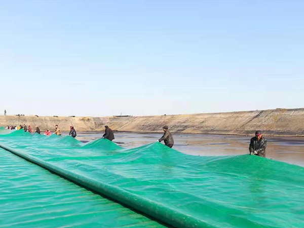 Pig farm biogas digester in Shanghe County, Jinan, Shandong Province