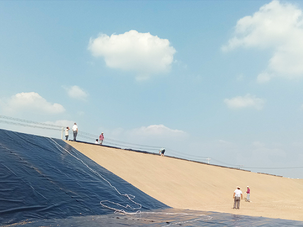 Geomembrane construction