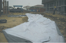 4500g Reinforced Geosynthetic Clay Liner for Utility Trench